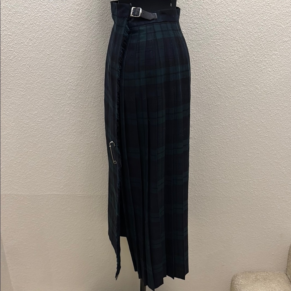 Plaid Tartan Wrap Skirt - Picture 6 of 11